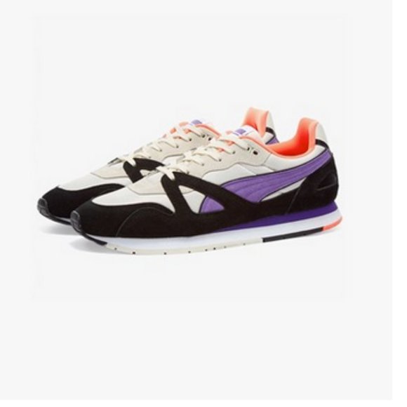 Puma Mirage NIB OG C.D Grey Purple 309686 01 Size 10 main image 12